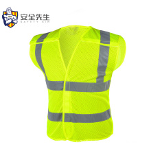 Hi-Vis-Sicherheitsweste Reflexionsstreifen Polyester Sicherheitsweste